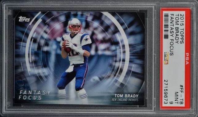 2015 Topps Tom Brady Fantasy Focus #FF-TB card image