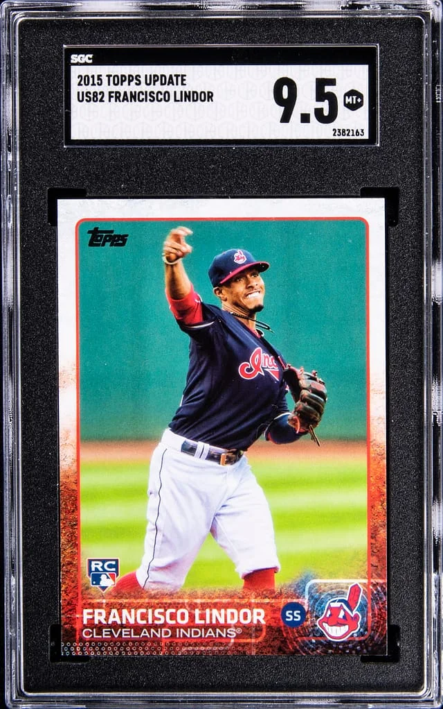 2015 Topps Update Francisco Lindor #US82 card image
