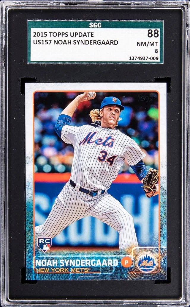 2015 Topps Update Noah Syndergaard #US157 card image