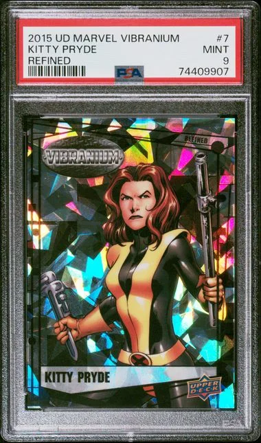 2015 Upper Deck Kitty Pryde Marvel Vibranium Refined #7 card image