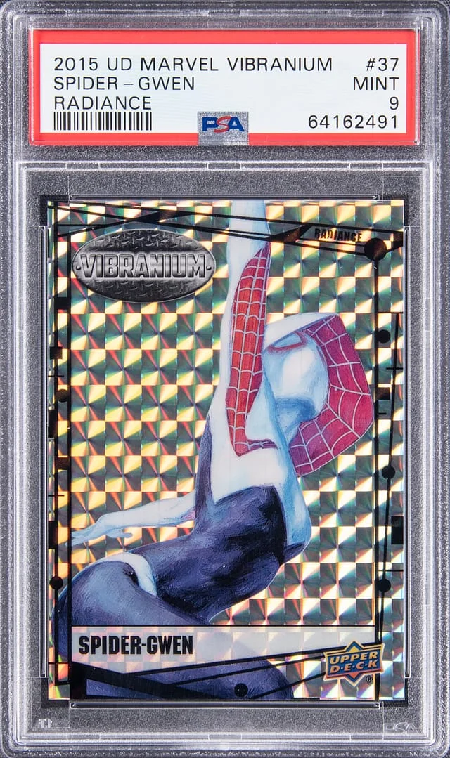 2015 Upper Deck Spider-Gwen Marvel Vibranium Radiance #37 card image