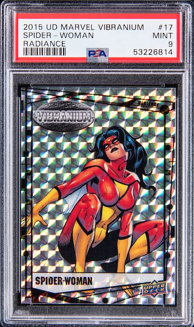 2015 Upper Deck Spider-Woman Marvel Vibranium Radiance #17 card image