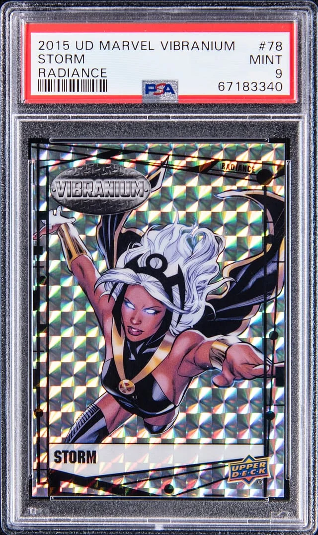2015 Upper Deck Storm Marvel Vibranium Radiance #78 card image