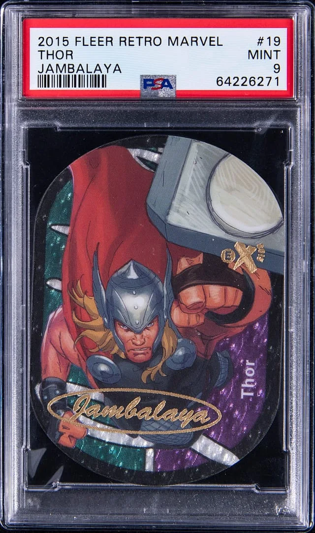 2015 Upper Deck Thor Fleer Retro Marvel Jambalaya #19 card image
