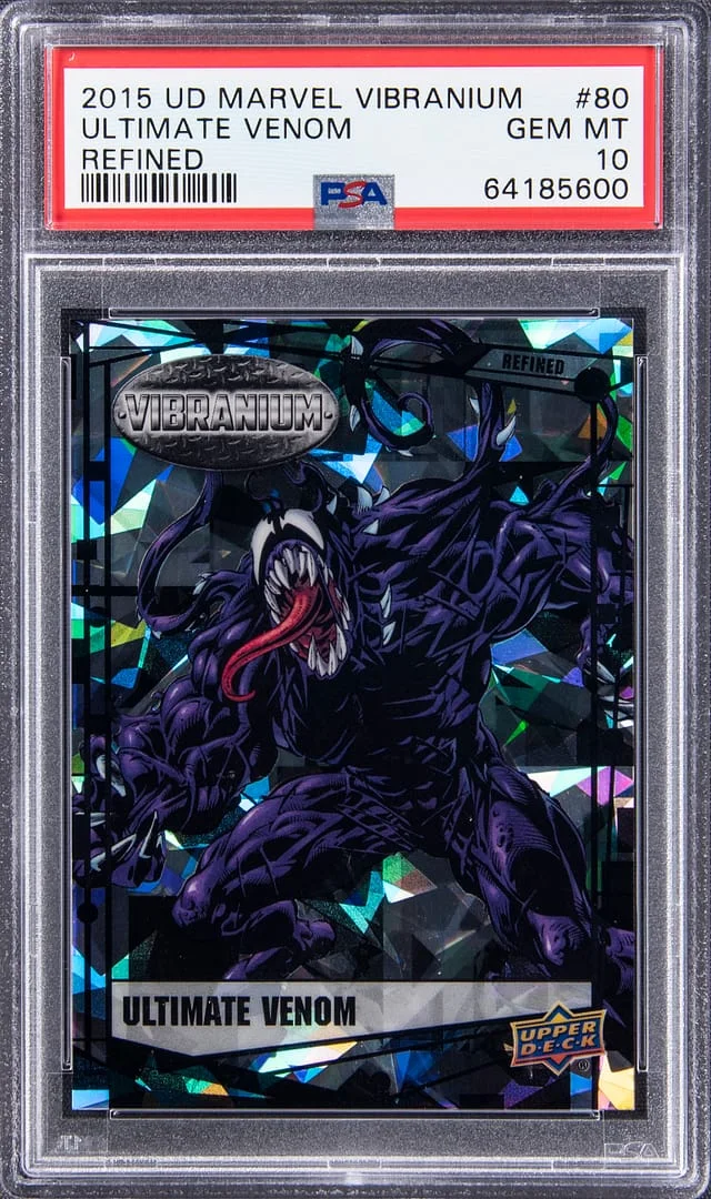 2015 Upper Deck Ultimate Venom Marvel Vibranium Refined #80 card image