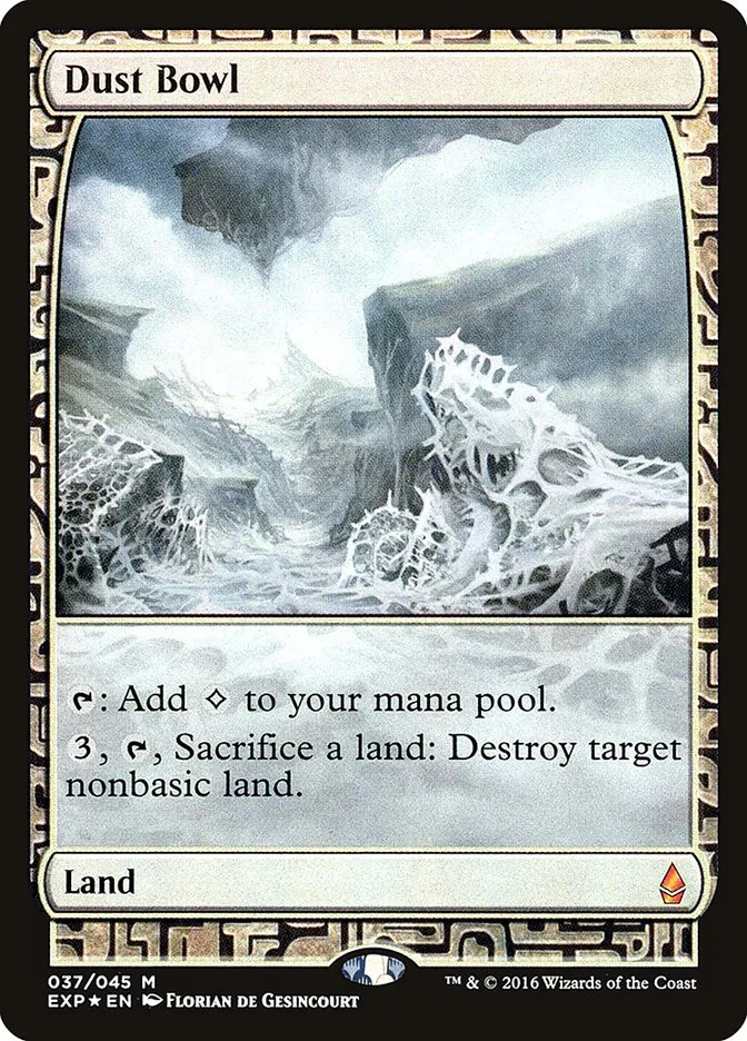 2015 Zendikar Expeditions Dust Bowl mythic #37 unlisted card image