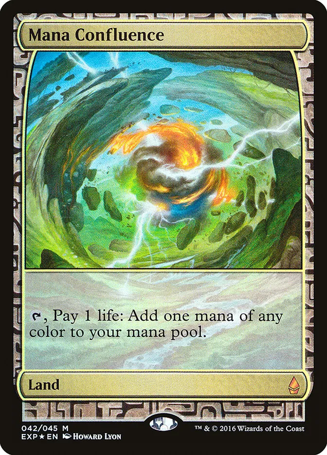 2015 Zendikar Expeditions Mana Confluence mythic #42 unlisted card image
