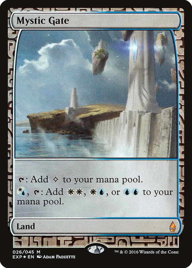 2015 Zendikar Expeditions Mystic Gate mythic #26 unlisted card image