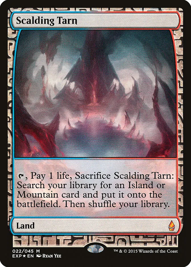 2015 Zendikar Expeditions Scalding Tarn mythic #22 unlisted card image