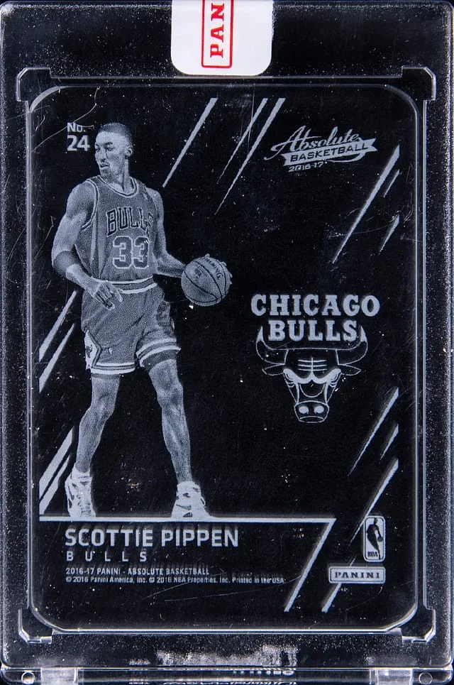 2016-17 Panini Absolute Scottie Pippen - Panini Encased Glass #24 card image
