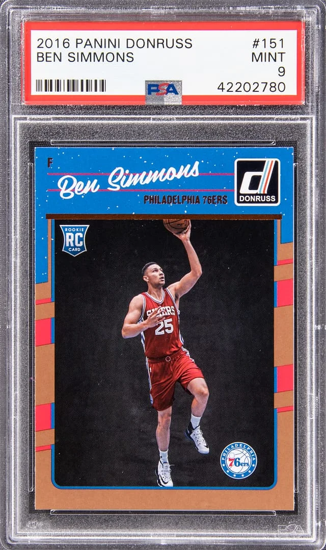 2016-17 Panini Donruss Ben Simmons #151 card image