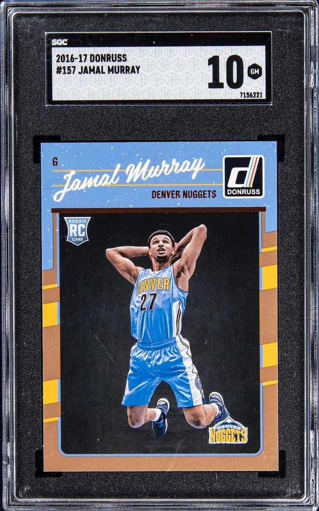 2016-17 Panini Donruss Jamal Murray #157 card image