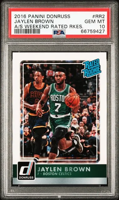 2016-17 Panini Donruss Jaylen Brown All Star Weekend Rated #RR2 card image
