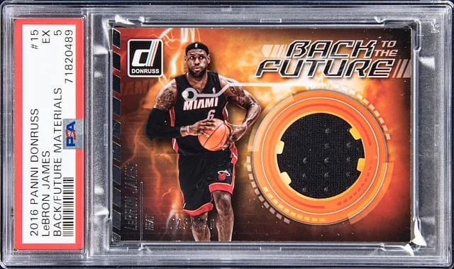 2016-17 Panini Donruss LeBron James #15 card image