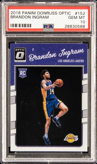2016-17 Panini Donruss Optic Brandon Ingram #152 card image