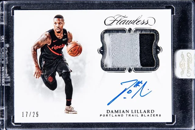 2016-17 Panini Flawless Damian Lillard #SP-DLL card image