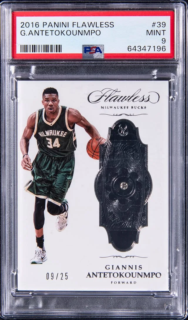 2016-17 Panini Flawless Giannis Antetokounmpo #39 card image