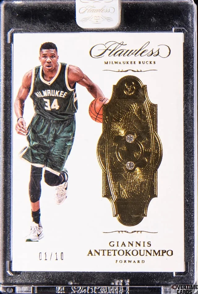 2016-17 Panini Flawless Giannis Antetokounmpo Diamond Double Diamond #39 card image