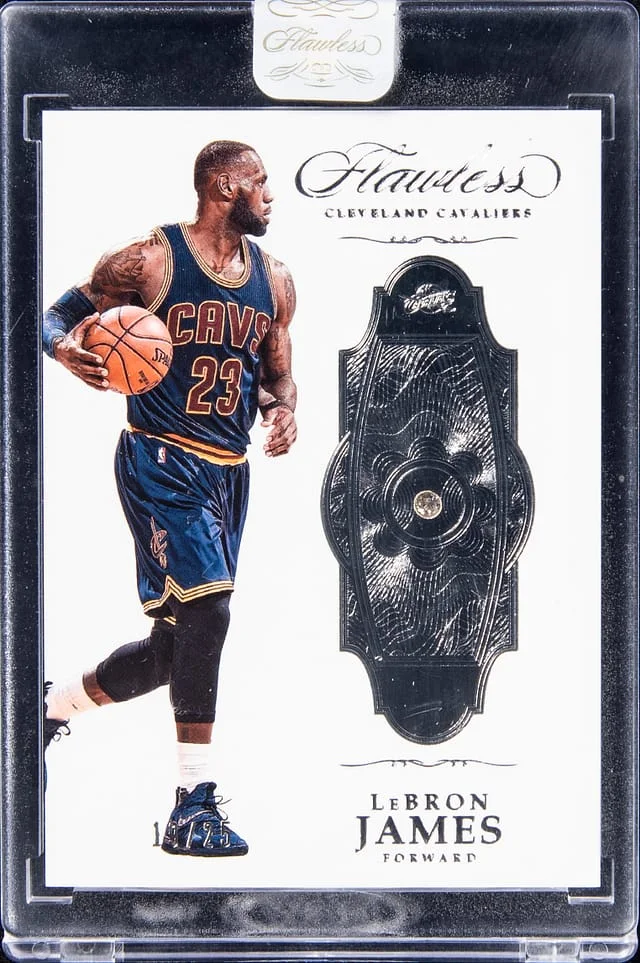 2016-17 Panini Flawless LeBron James #69 card image