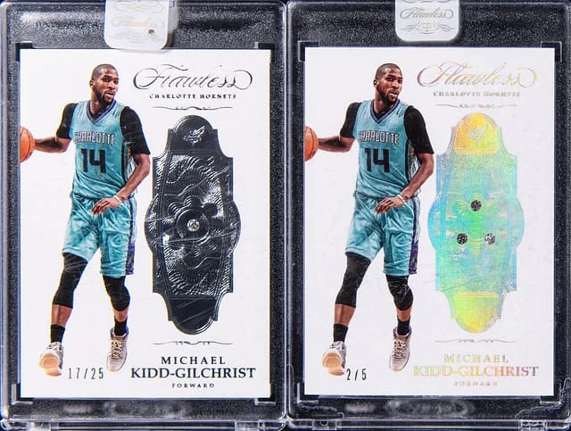 2016-17 Panini Flawless Michael Kidd-Gilchrist Diamond Double, Triple Diamond #75 card image