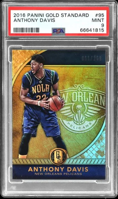 2016-17 Panini Gold Standard Anthony Davis #95 card image