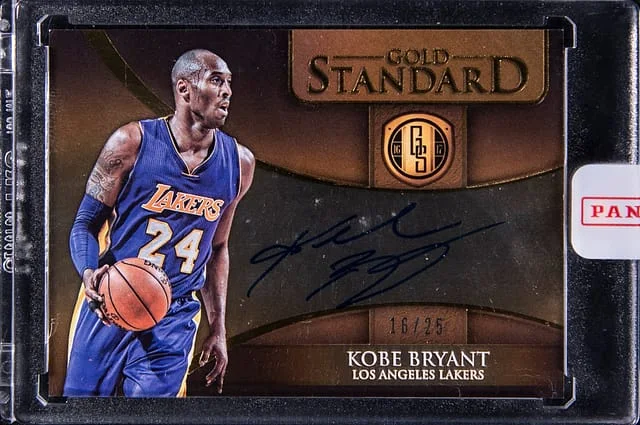2016-17 Panini Gold Standard Kobe Bryant #GS-KN card image