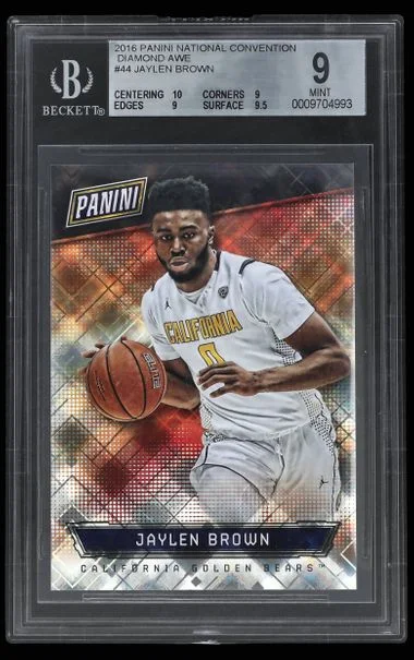 2016-17 Panini Jaylen Brown National Convention Diamond AWE #44 card image