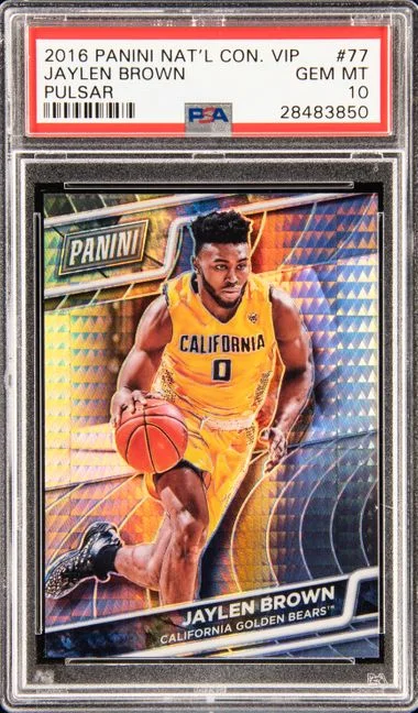 2016-17 Panini Jaylen Brown National Convention VIP Pulsar #77 card image