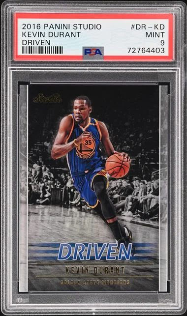 2016-17 Panini Kevin Durant Studio Driven #DR-KD card image