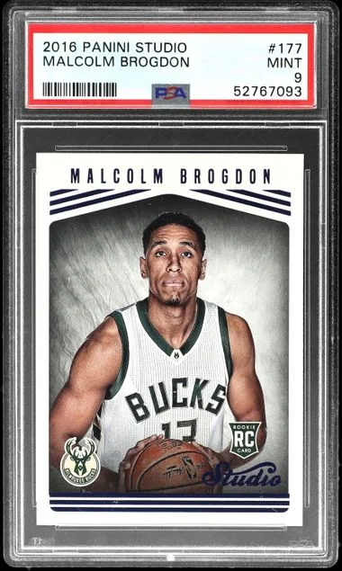 2016-17 Panini Malcolm Brogdon Studio #177 card image