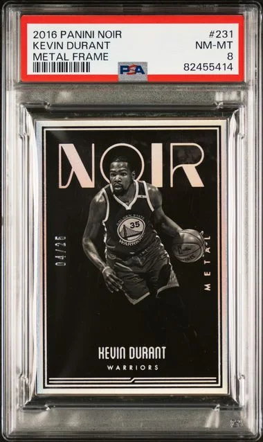 2016-17 Panini Noir Kevin Durant Metal Frame #231 card image
