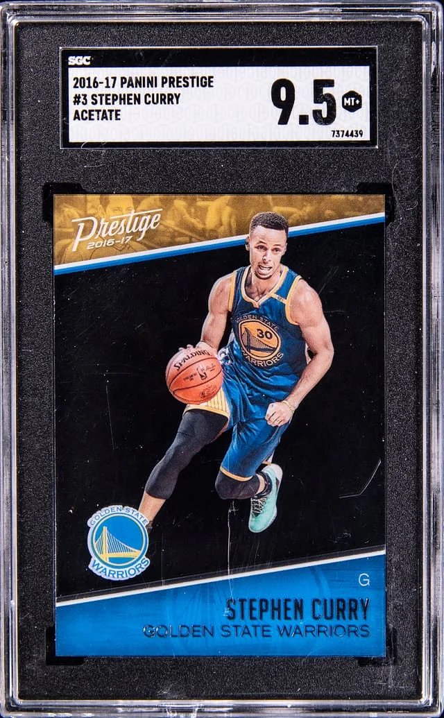 2016-17 Panini Prestige Stephen Curry Acetate #3 card image