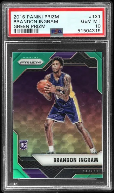 2016-17 Panini Prizm Brandon Ingram #131 card image