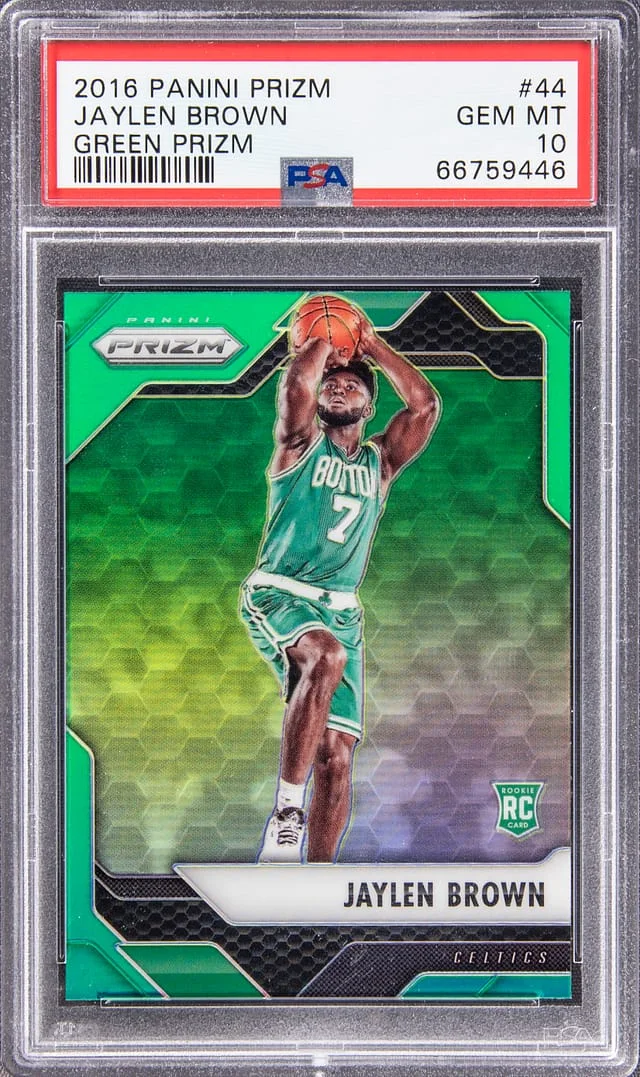 2016-17 Panini Prizm Jaylen Brown Mojo Prizm #44 card image