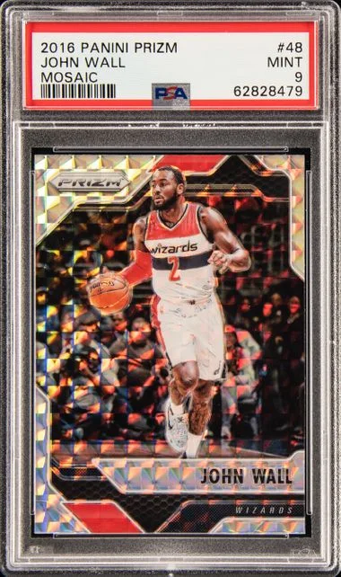 2016-17 Panini Prizm John Wall Mosaic #48 card image