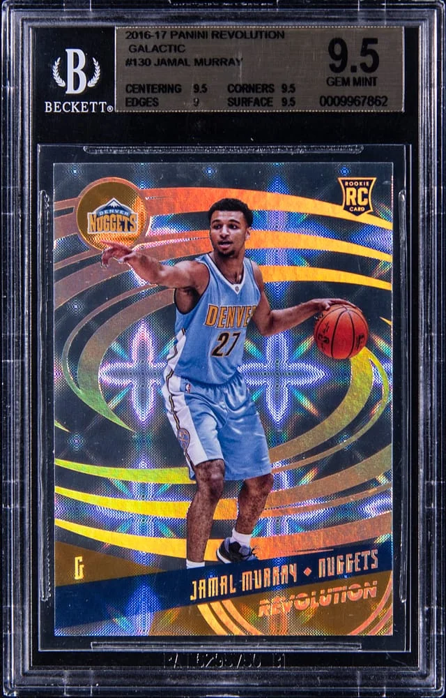 2016-17 Panini Revolution Jamal Murray Galactic #130 card image