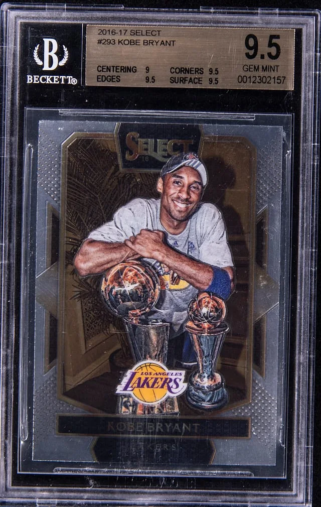 2016-17 Panini Select Kobe Bryant #293 card image
