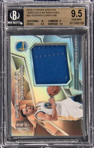 2016-17 Panini Spectra Stephen Curry Spectacular #20 card image