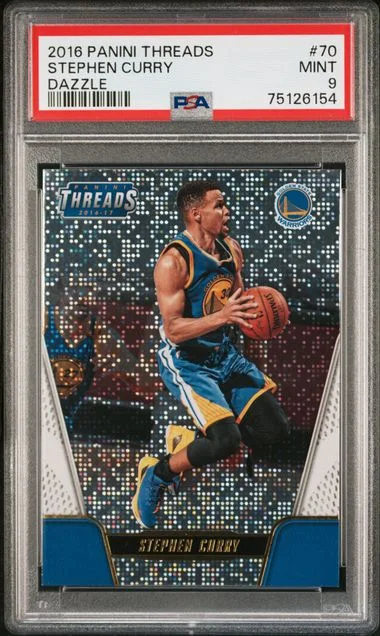 2016-17 Panini Stephen Curry Threads Dazzle #70 card image