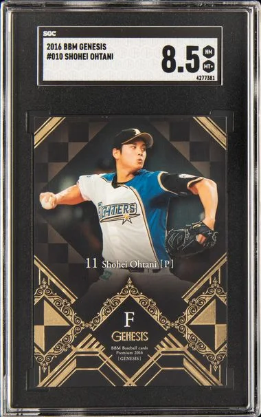 2016 Bbm Genesis Shohei Ohtani #010 card image