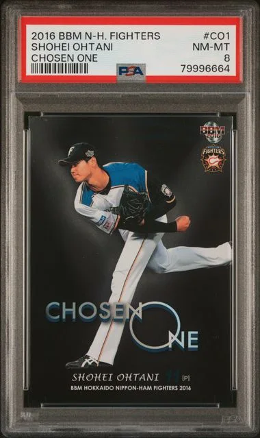 2016 Bbm Hokkaido Nippon-Ham Fighters Chosen One Shohei Ohtani #CO1 card image