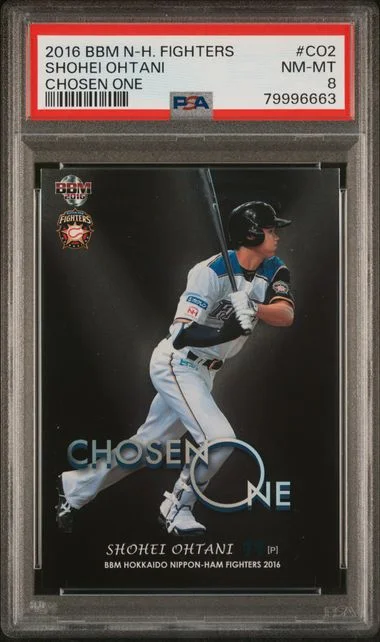 2016 Bbm Hokkaido Nippon-Ham Fighters Chosen One Shohei Ohtani #CO2 card image
