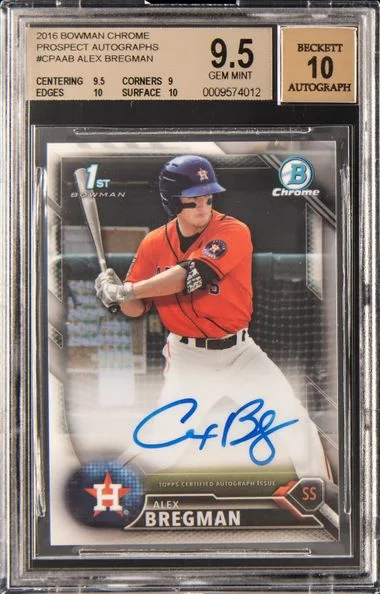 2016 Bowman Alex Bregman Prospects #Bp4 card image