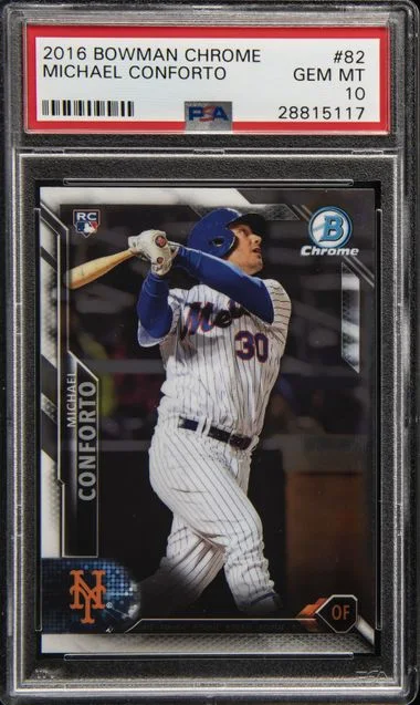 2016 Bowman Chrome Michael Conforto #82 card image