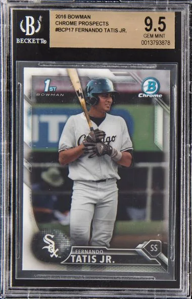 2016 Bowman Chrome Prospects Fernando Tatis Jr #Bcp17 card image