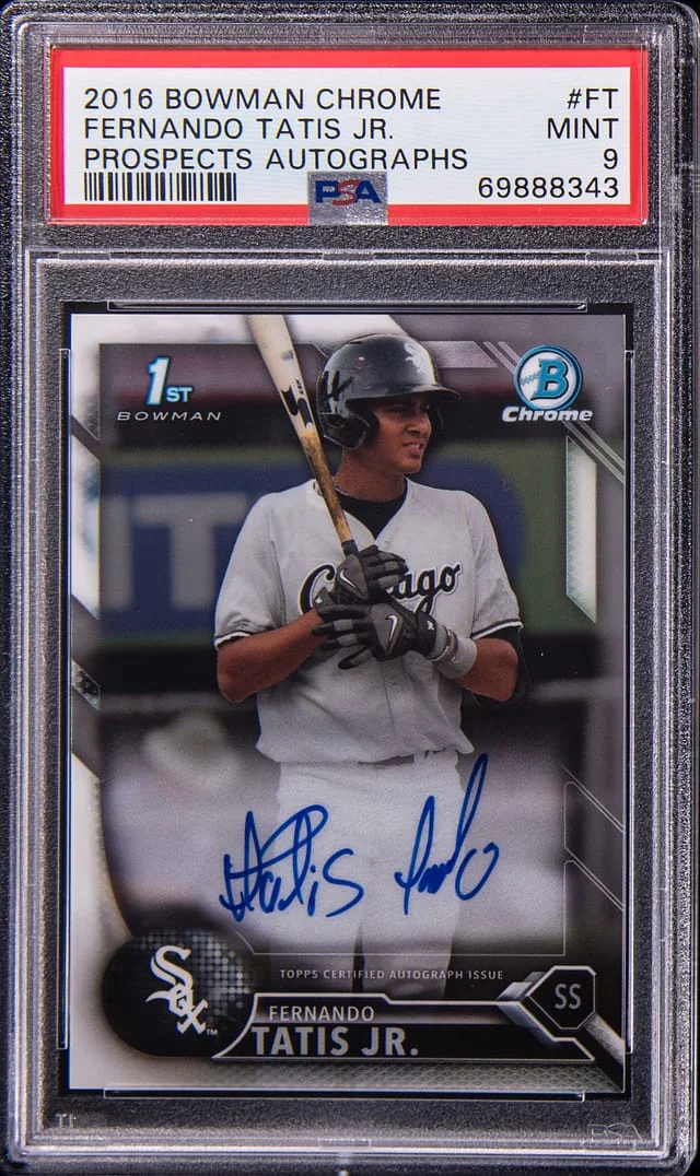 2016 Bowman Chrome Prospects Fernando Tatis Jr. Autograph #CPA-FT card image