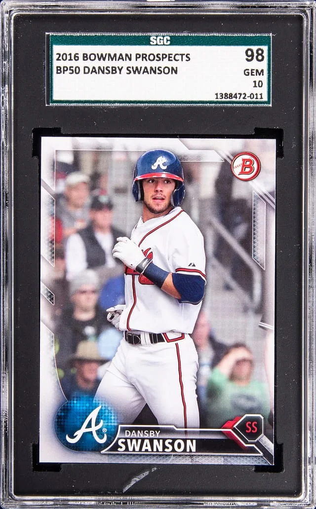 2016 Bowman Dansby Swanson Prospects #BP50 card image