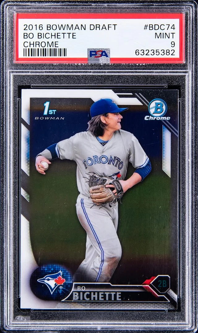 2016 Bowman Draft Bo Bichette Chrome #BDC-74 card image