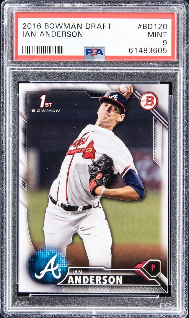 2016 Bowman Draft Ian Anderson #BD-120 card image