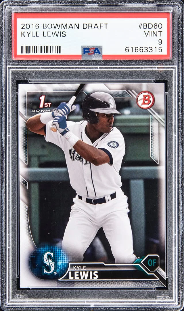 2016 Bowman Draft Kyle Lewis #BD60 card image